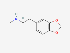 MDMA 2D molecular structure